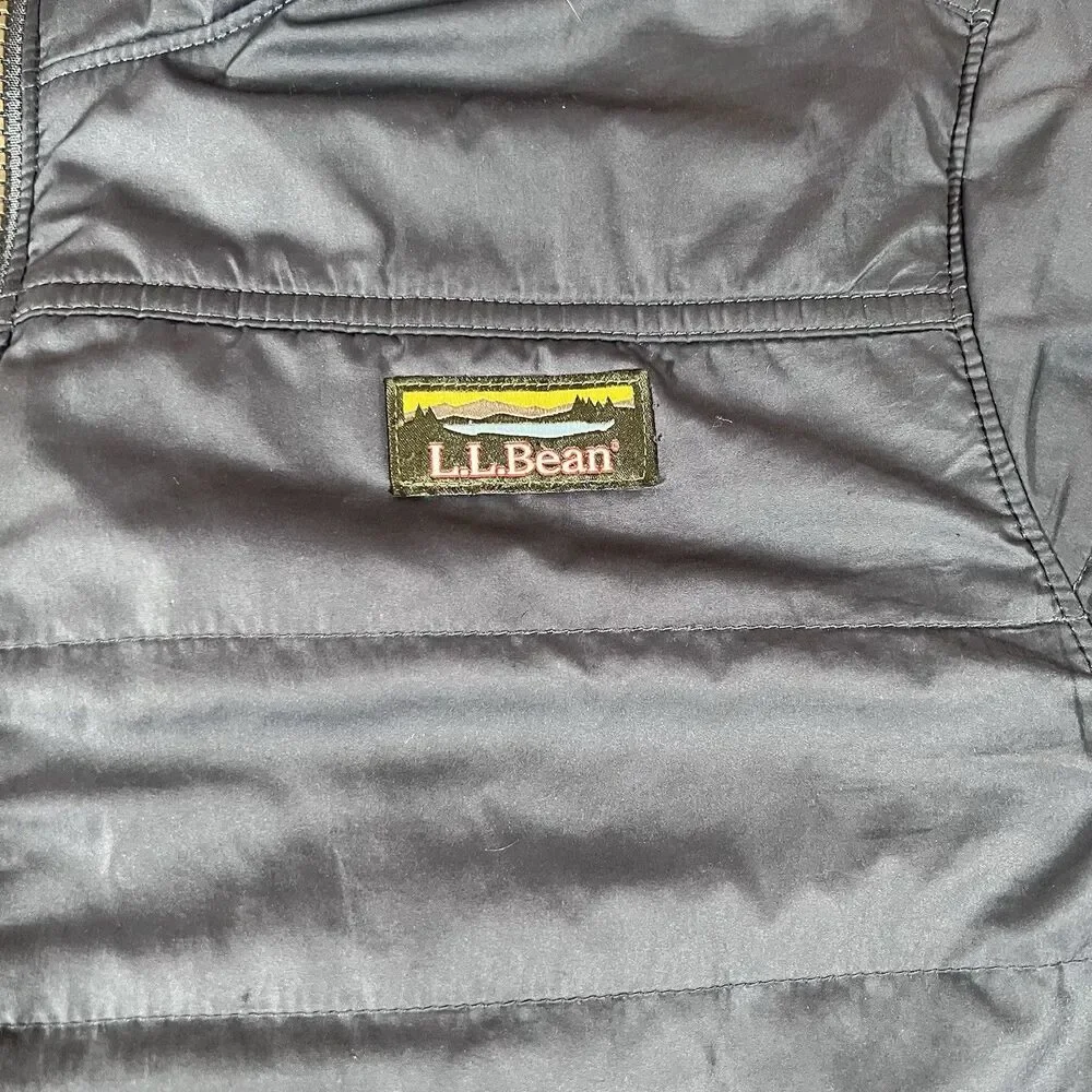 LL Bean Mountain Classic Puffer Full Zip Jacket Coat Men's Medium Reg - Picture 4 of 7